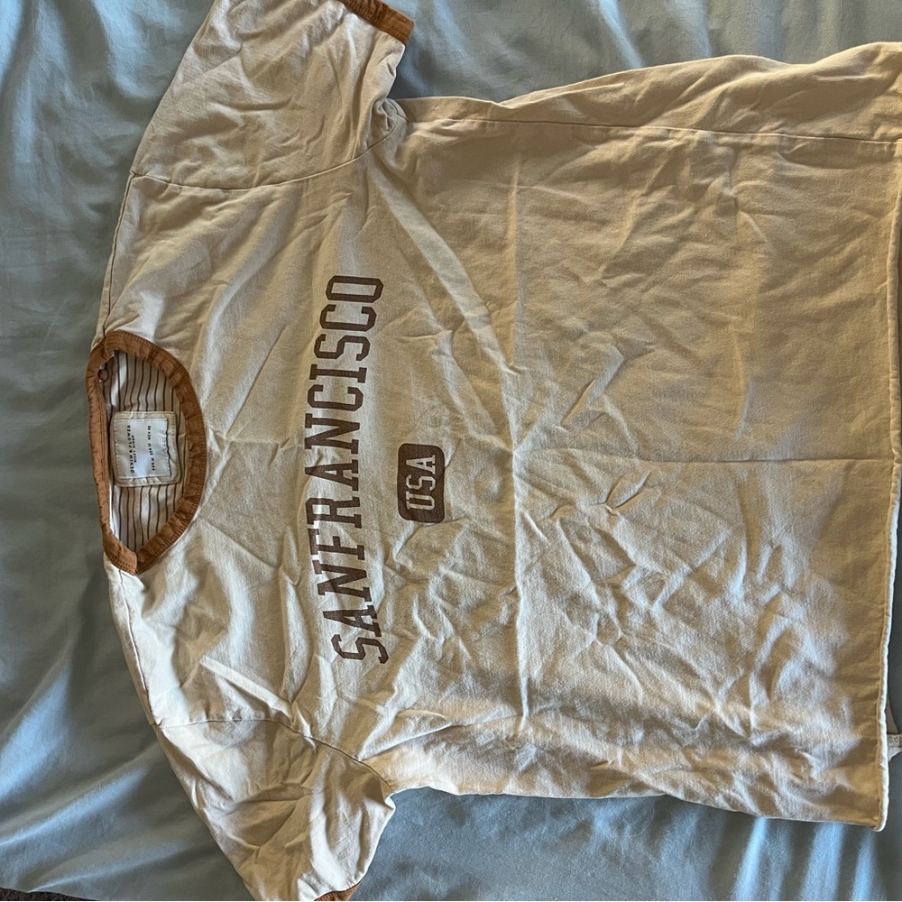 Beige San Francisco USA T-Shirt